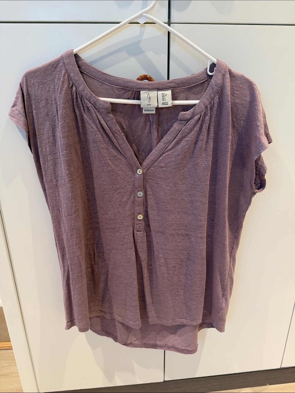 Joie 100% linen top